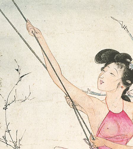 上杭-胡也佛的仕女画和最知名的金瓶梅秘戏图